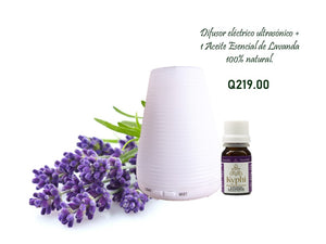 Kit Difusor + 1 Aceite de Lavanda